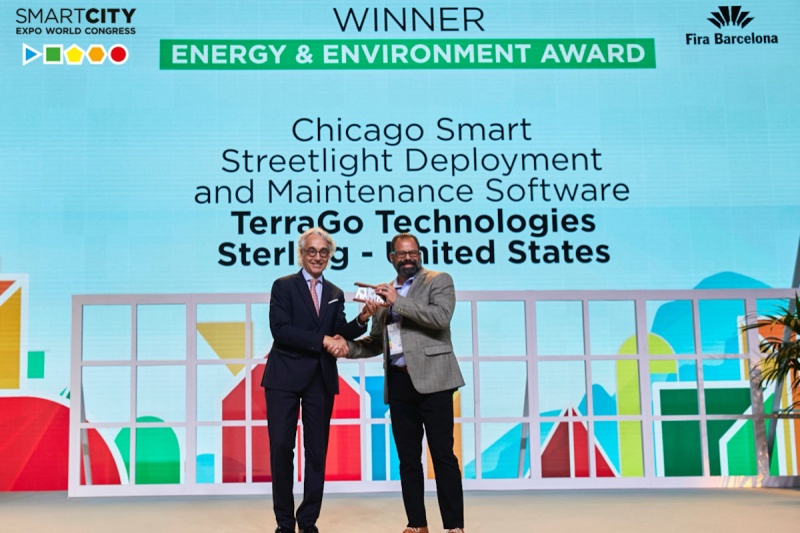 Чикаго получил главный приз в области энергетики и охраны окружающей среды за проект интеллектуального освещения