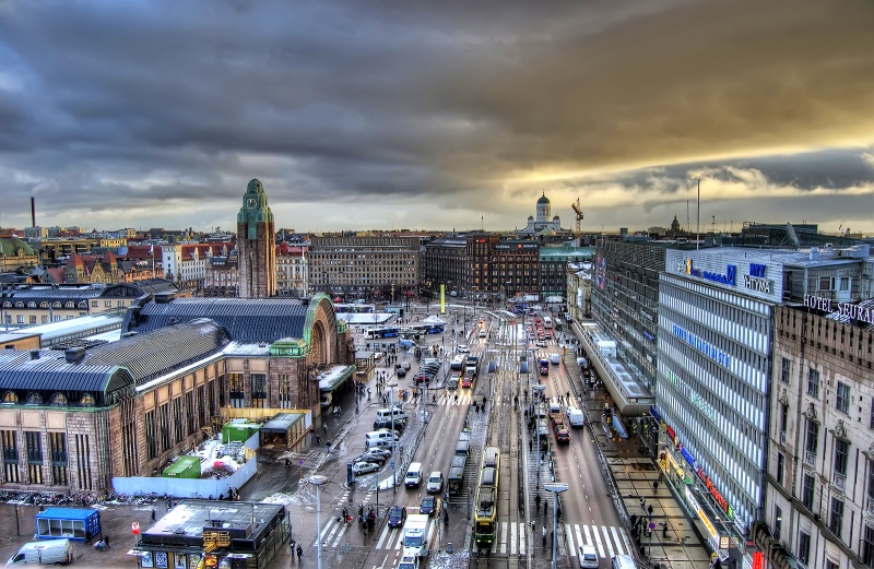 Как Хельсинки стремится уменьшить количество уличной пыли и улучшить качество воздуха