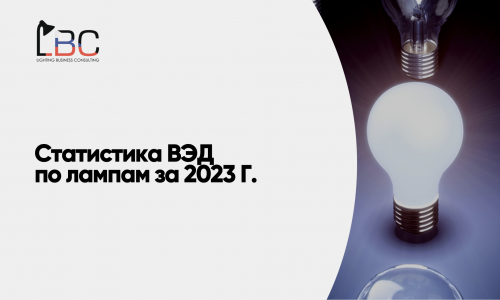 Анализ таможенной статистики по импорту ламп в Россию: итоги 2023 года